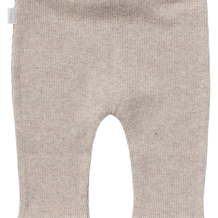 Noppies Baby Broekje Rib Naura Taupe Melange koop je bij Babywinkel