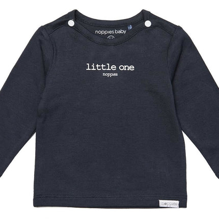 Noppies Baby Shirt Charcoal koop je bij Babywinkel