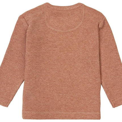 Noppies Baby Shirt Natal Cafe Au Lait Melange koop je bij Babywinkel