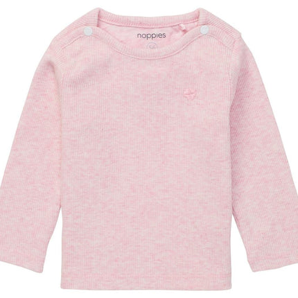 Noppies Baby Shirt Natal Light Rose Melange koop je bij Babywinkel