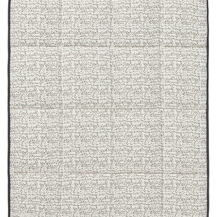 Noppies Fancy Dot jersey boxkleed omkeerbaar Forged Iron 75x95cm koop je bij Babywinkel