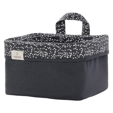 Noppies Mandje Fancy Dot Forged Iron M koop je bij Babywinkel