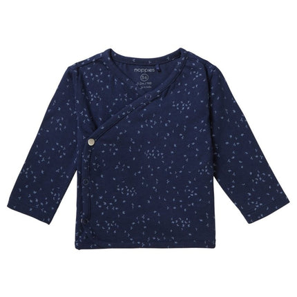 Noppies Overslag Shirt Baby Lange Mouwen Nantes Black Iris koop je bij Babywinkel