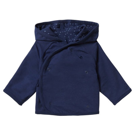 Noppies Overslag Shirt Baby Omkeerbaar Black Iris koop je bij Babywinkel