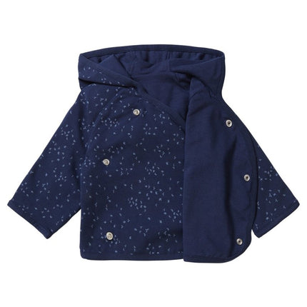 Noppies Overslag Shirt Baby Omkeerbaar Black Iris koop je bij Babywinkel