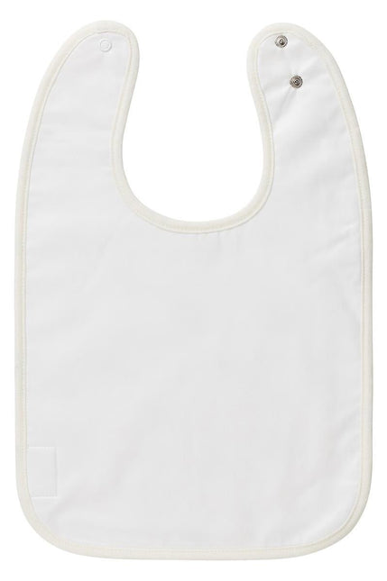 Noppies Slabbetje Badstof Bloeiend Klavertje Gecoat Jet Stream koop je bij Babywinkel