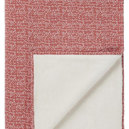 Noppies Wiegdeken Dot Jersey Omkeerbare Brick Dust koop je bij Babywinkel