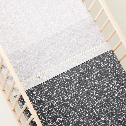 Noppies Wieglaken Tiny Dot Popeline 2 - Weg Jet Stream koop je bij Babywinkel