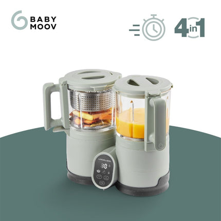 Babymoov Keukenmachine Nutribaby Glass Celadon Green koop je bij Babywinkel