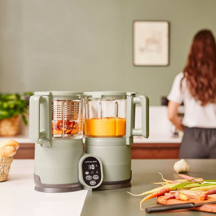 Babymoov Keukenmachine Nutribaby Glass Celadon Green koop je bij Babywinkel