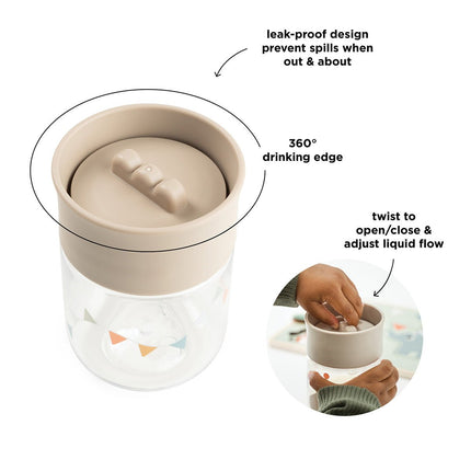 Oefenbeker 360° Celebration Sand koop je bij Babywinkel