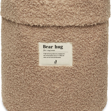 Jollein Opbergmand Boucle Biscuit koop je bij Babywinkel