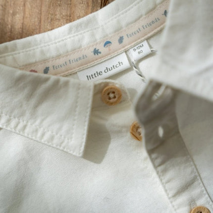 Little Dutch Babyblouse Off White koop je bij Babywinkel