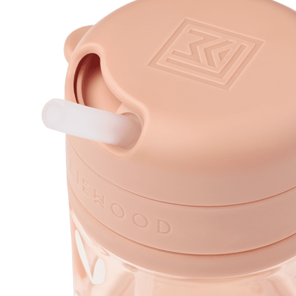 Pavia Tritan - beker met rietje 280 ml Sweethearts / Pale tuscany koop je bij Babywinkel