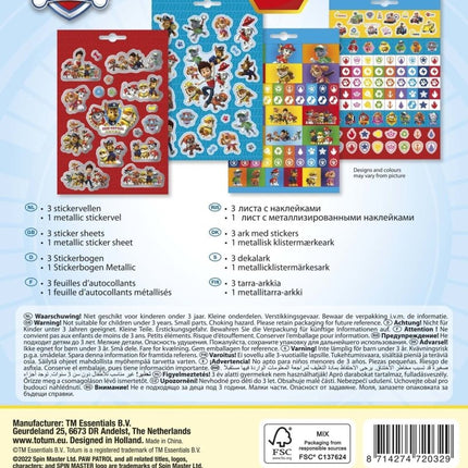 Paw Patrol Stickerboek koop je bij Babywinkel