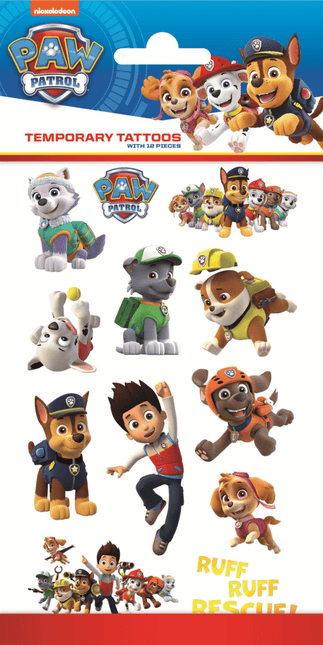Paw Patrol Tattoos koop je bij Babywinkel