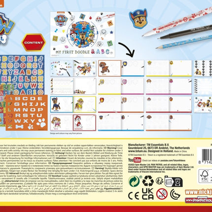 Paw Patrol Teken Set koop je bij Babywinkel
