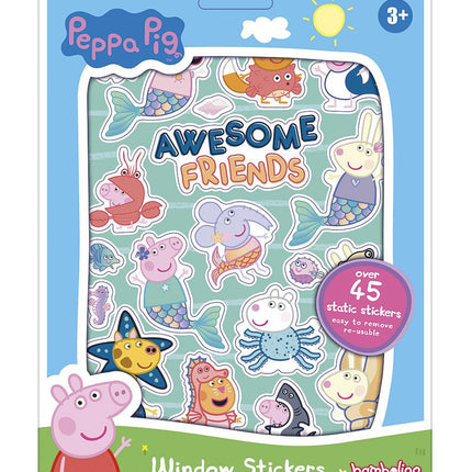 Peppa Pig Raamstickers koop je bij Babywinkel