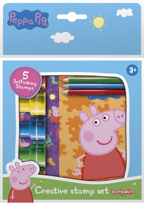 Peppa Pig Stempelset koop je bij Babywinkel