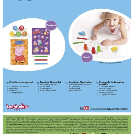 Peppa Pig Stempelset koop je bij Babywinkel