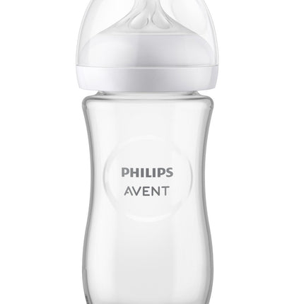 Philips Avent Babyfles Glas 3.0 240ml koop je bij Babywinkel