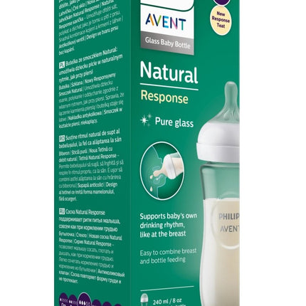 Philips Avent Babyfles Glas 3.0 240ml koop je bij Babywinkel