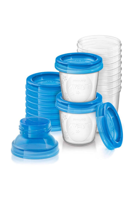 Philips Avent Bewaarbekers Moedermelk 180ml 10st koop je bij Babywinkel