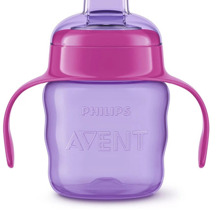 Philips Avent Drinkbeker Roze 200ml koop je bij Babywinkel