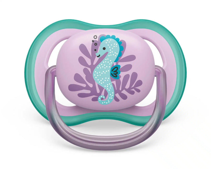 Philips Avent Fopspeen +6 Maanden Air Zeepaard/Vis koop je bij Babywinkel