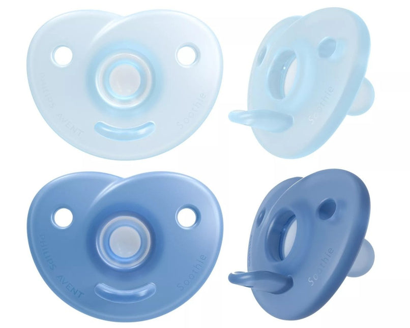 Philips Avent Fopspeen Soothie Boy +0 Mnd 2st koop je bij Babywinkel