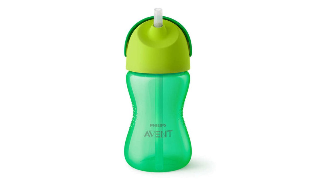 Philips Avent Rietjesbeker 300ml 12m+ Groen koop je bij Babywinkel