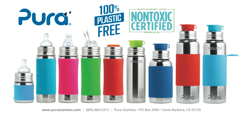 Pura Drinkfles Aqua/Monster 325Ml Rvs koop je bij Babywinkel