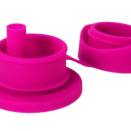 Pura Flesvoeding Accessoire Silicone Sport Rietje Dop Roze koop je bij Babywinkel
