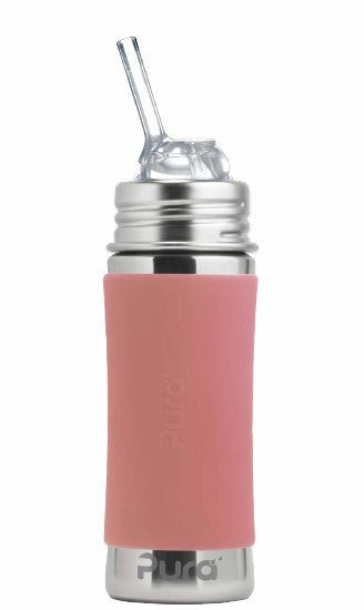 Pura Rietjesbeker Rose 325Ml Rvs koop je bij Babywinkel