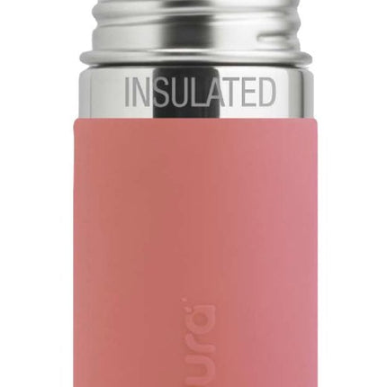 Pura Thermosfles Rvs 260 Ml Tuitspeen Rose Sleeve koop je bij Babywinkel
