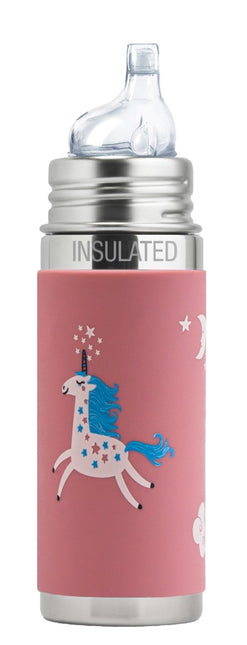 Pura Thermosfles Rvs 260 Ml Tuitspeen Unicorn Sleeve koop je bij Babywinkel