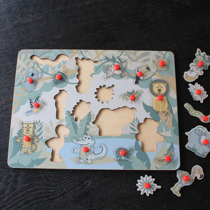 JeP Kids Puzzel 40X30 Jungle koop je bij Babywinkel