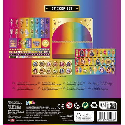 Rainbow High Stickerset koop je bij Babywinkel