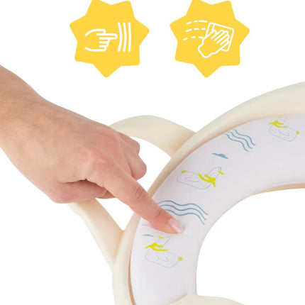 <tc>Babymoov</tc> Comfort Toiletindsats med håndtag – Måge