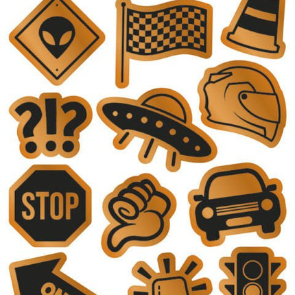 Reflecterende Stickers Verkeer koop je bij Babywinkel