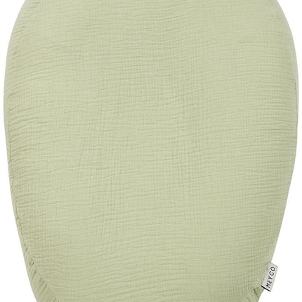 Meyco Voedingskussen Hoes Soft Olive koop je bij Babywinkel