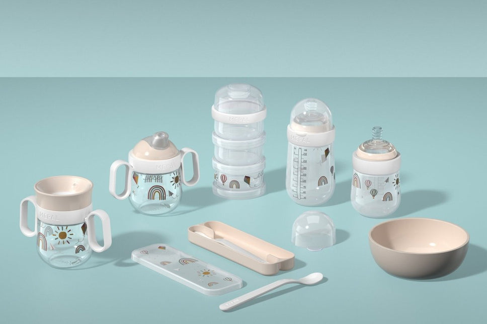 Mepal Rietjesbeker Mio Sunshine & Rainbow 300 Ml koop je bij Babywinkel