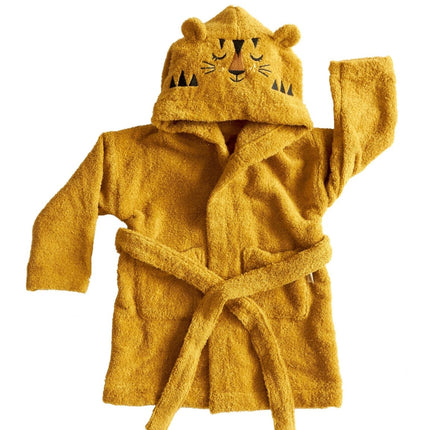 Roommate Badjas Baby Tijger Ochre koop je bij Babywinkel