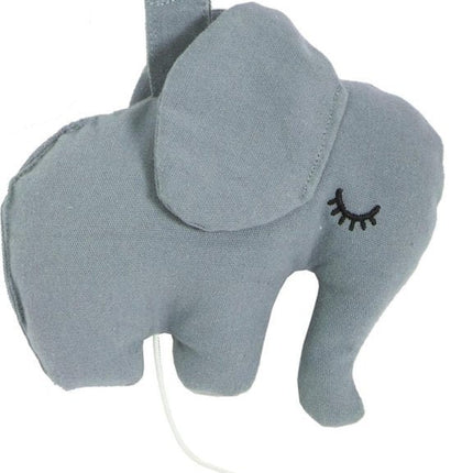 Roommate Muziekdoosje Zee Grijs Olifant Op Bal koop je bij Babywinkel