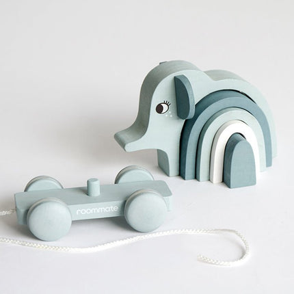 Roommate Trekfiguur Stacking Toy Elephant koop je bij Babywinkel