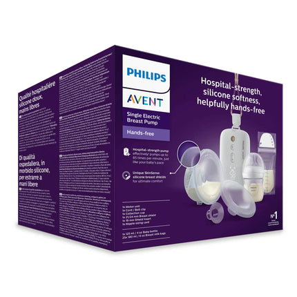 Philips Avent Håndfri elektrisk brystpumpe til én brystvorte
