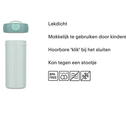 Mepal Schoolbeker Campus Coolmint 300Ml koop je bij Babywinkel