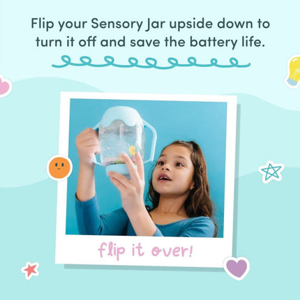 Glopals Bekertje Sensorisch met Licht Frosty Blue koop je bij Babywinkel