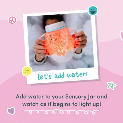 Glopals Bekertje Sensorisch met Licht Frosty Blue koop je bij Babywinkel