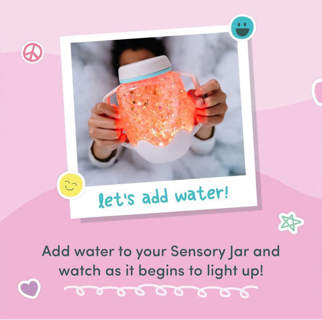Glopals Bekertje Sensorisch met Licht Frosty Blue koop je bij Babywinkel